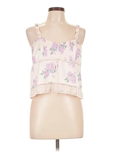 Pre-owned Loveshackfancy Sleeveless Blouse In Ivory