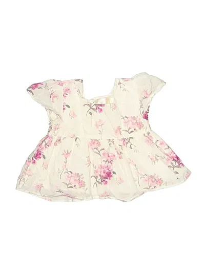 Pre-owned Loveshackfancy Babies' Sleeveless Blouse In White