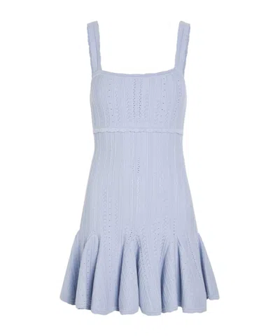 Loveshackfancy Sleeveless Knit Dress In Purple