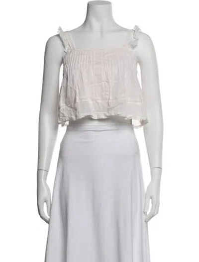 Pre-owned Loveshackfancy Kids' Sleeveless Top In Pink