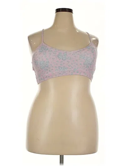 Pre-owned Loveshackfancy Sleeveless Top Pink Sweetheart Neckline Tops