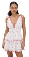 Loveshackfancy Soira Dress In Optic White In White