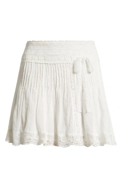 Loveshackfancy Solena Lace Miniskirt In White