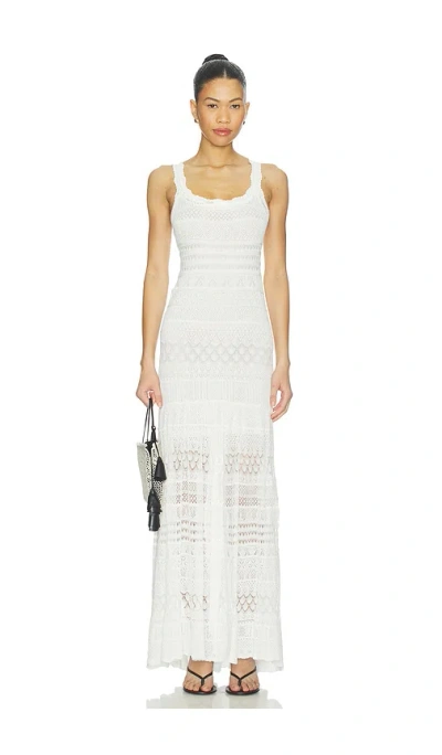 Loveshackfancy Solenne Dress In White