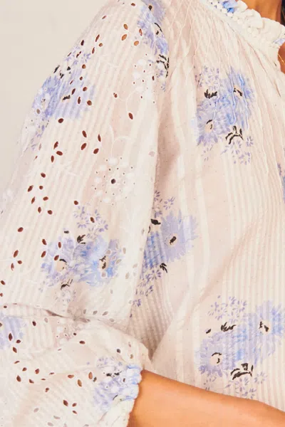 Loveshackfancy Spectra Top Morning Mist In White