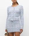 Loveshackfancy Spindle Cardigan In Glacier Sky