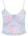 Loveshackfancy Spritely Cami In Blue
