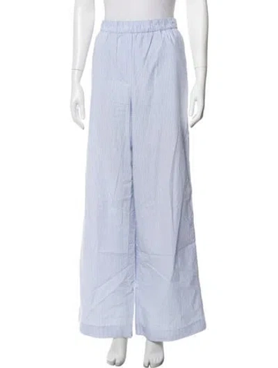 Pre-owned Loveshackfancy Striped Pajamas In Blue