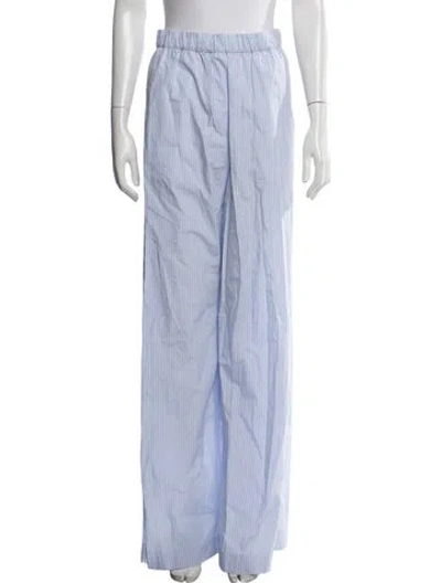 Pre-owned Loveshackfancy Striped Pajamas In Blue