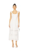 Loveshackfancy Sufette Dress In Ivory