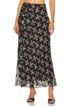 Loveshackfancy Sumi Skirt In Multi