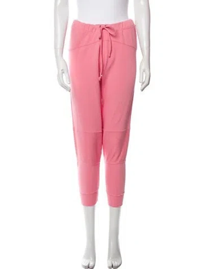 Pre-owned Loveshackfancy Sweatpants In Pink