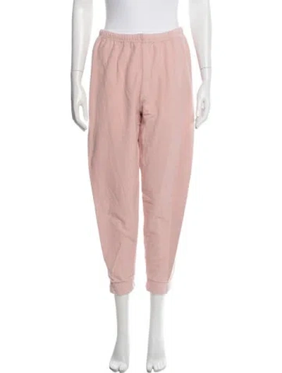 Pre-owned Loveshackfancy Sweatpants In Pink