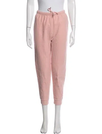 Pre-owned Loveshackfancy Sweatpants In Pink