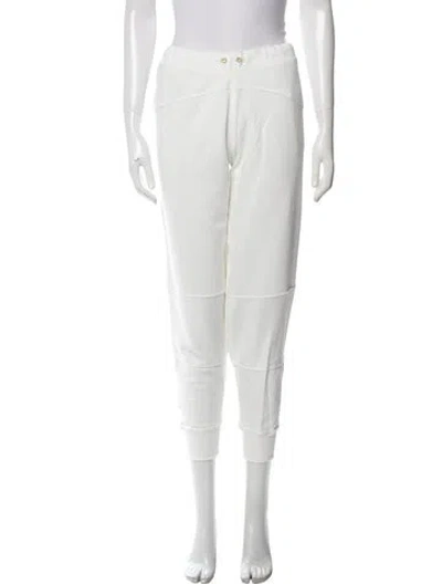 Pre-owned Loveshackfancy Sweatpants W/ Tags In White