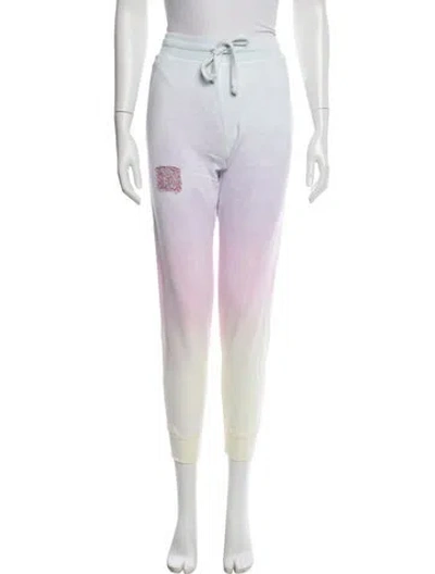 Pre-owned Loveshackfancy Sweatpants In White