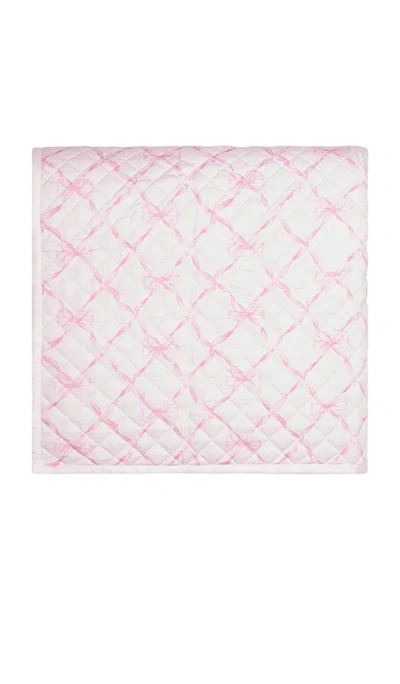 Loveshackfancy Sweetheart Quilt Throw Full/queen In White