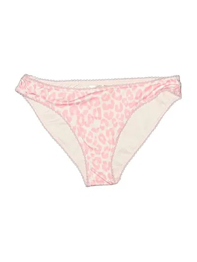 Pre-owned Loveshackfancy Swimsuit Bottoms In Pink