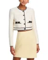 Loveshackfancy Talika Jacket Cream In Cream
