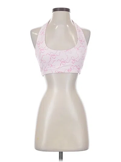 Loveshackfancy Tank Top Pink Halter Neckline Tops