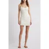 Loveshackfancy Taryn Ruffle-trim Mini Dress In Moonlight Ivory