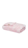 Loveshackfancy Teddy Bow Blanket In Pink