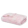 Loveshackfancy Teddy Bow Blanket In Pink