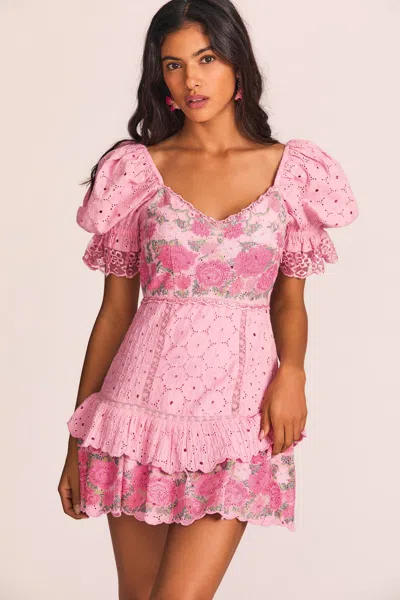 Loveshackfancy Thressey Dress Frosted Berry