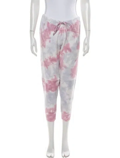 Pre-owned Loveshackfancy Tie-dye Print Sweatpants In Multicolor