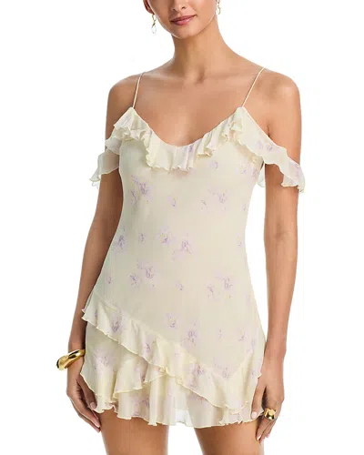 Loveshackfancy Timara Dress In Neutral