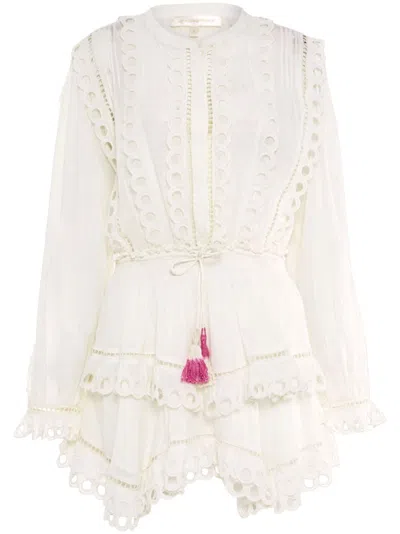 Loveshackfancy Tindra Minidress In White
