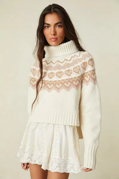 Loveshackfancy Tobi Sweater Pearl