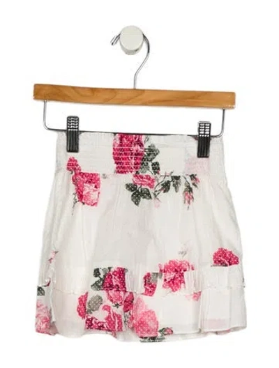 Pre-owned Loveshackfancy Babies' Toddler Girl's Ruffle Print Skirt W/tags In Multi