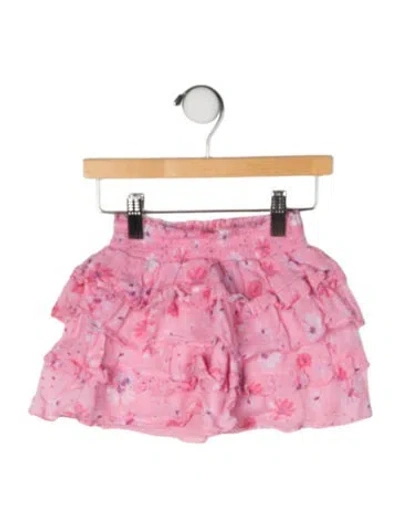 Pre-owned Loveshackfancy Babies' Toddler Girls' Mini Skirt In Pink