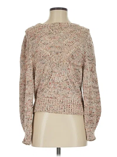 Pre-owned Loveshackfancy Turtleneck Sweater In Brown