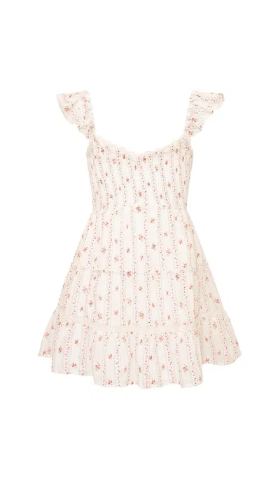 Loveshackfancy Tween Avenora Dress In Pink