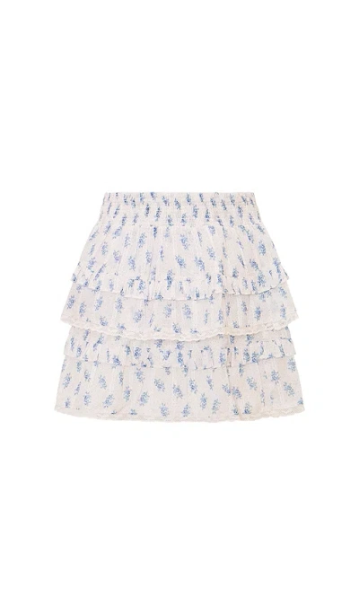 Loveshackfancy Tween Billie Skirt In White