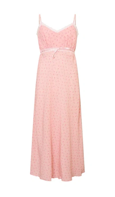 Loveshackfancy Tween Esmaril Dress In Pink