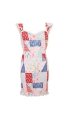 Loveshackfancy Tween Mini Solier Dress In Multi