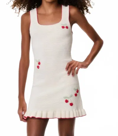 Loveshackfancy Kids' Tween Ottie Cherry Dress In Ivory In White