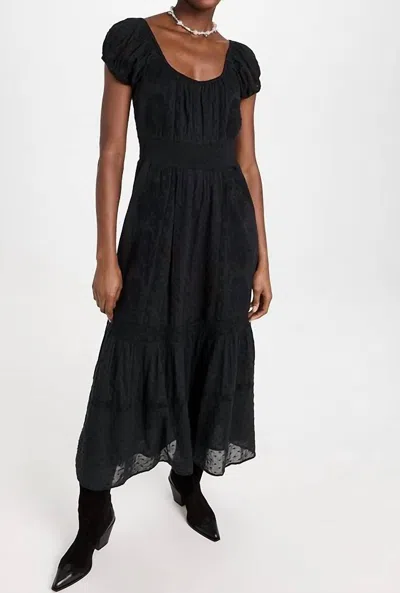 Loveshackfancy Vernon Dress In Black