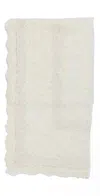 Loveshackfancy Victorian Table Runner White In White