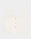 Loveshackfancy Vietta Lace-trim Cami In White