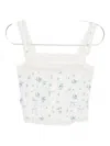 Loveshackfancy Vietta Top In White