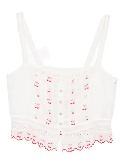 LOVESHACKFANCY VIETTA TOP