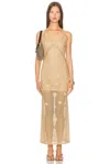 Loveshackfancy Vreya Dress In Brown