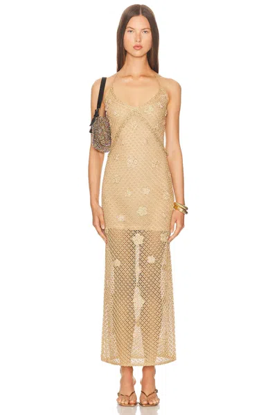 Loveshackfancy Vreya Dress In Brown