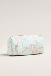 Loveshackfancy Weslyn Quilted Pencil Case In Blue