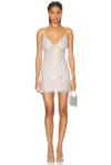 Loveshackfancy Whilden Dress In Silver