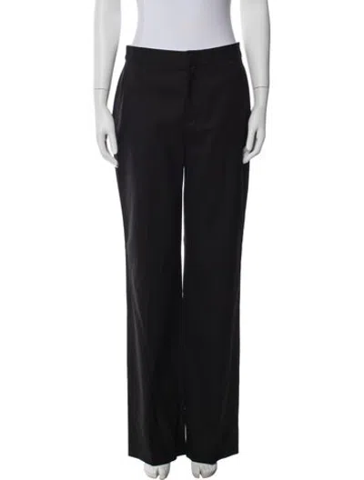Pre-owned Loveshackfancy Wide Leg Pants W/ Tags In Black